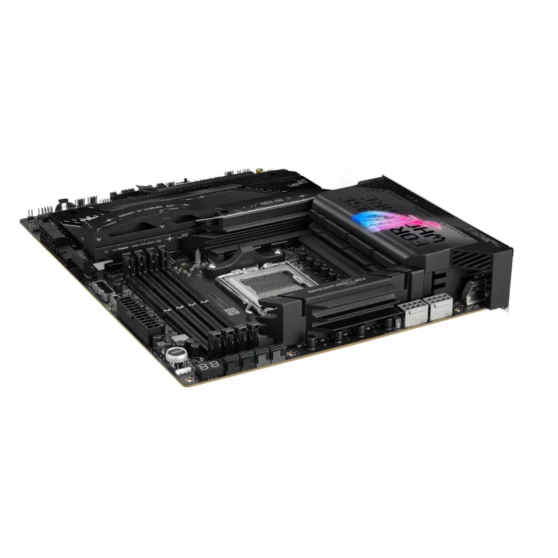 Scheda madre ASUS ROG STRIX X870E-E GAMING WIFI ATX, AMD X870E, Socket AM5, DDR5, 4 DIMM, Wi‑Fi 7, Bluetooth 5.4, 5Gb LAN