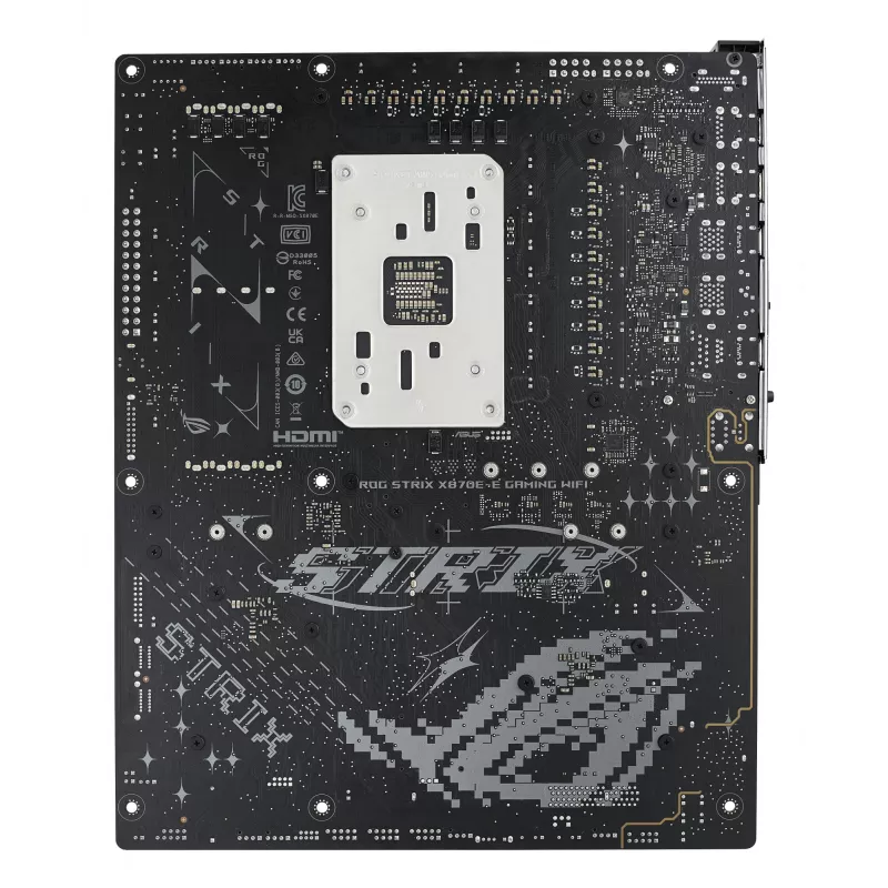 Scheda madre ASUS ROG STRIX X870E-E GAMING WIFI ATX, AMD X870E, Socket AM5, DDR5, 4 DIMM, Wi‑Fi 7, Bluetooth 5.4, 5Gb LAN
