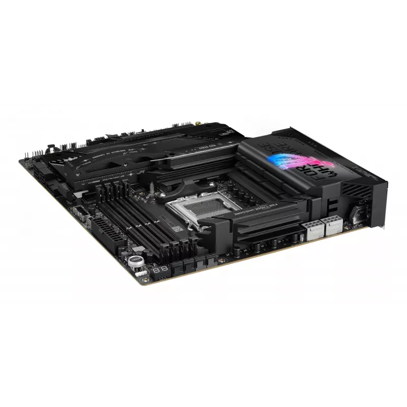 Scheda madre ASUS ROG STRIX X870E-E GAMING WIFI ATX, AMD X870E, Socket AM5, DDR5, 4 DIMM, Wi‑Fi 7, Bluetooth 5.4, 5Gb LAN