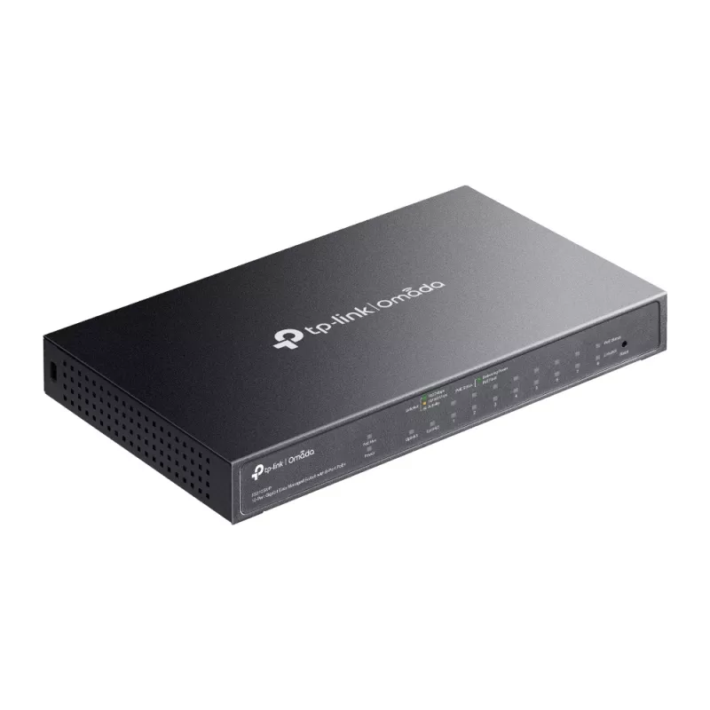 Switch gestito TP-Link Omada ES210GMP 10 porte Gigabit Ethernet PoE