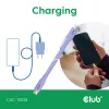 Cavo USB-C CLUB3D CAC-3004 2m viola