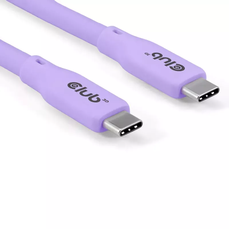 Cavo USB-C CLUB3D CAC-3004 2m viola