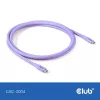 Cavo USB-C CLUB3D CAC-3004 2m viola