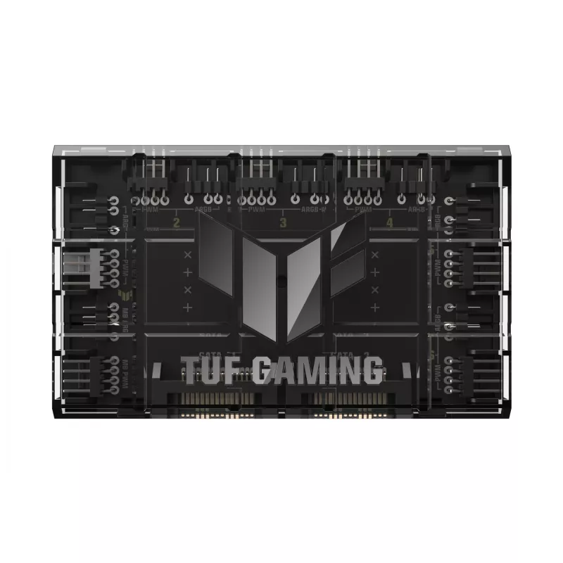Controller ventole ASUS TUF Gaming ARGB PWM Fan Hub 4 pin nero