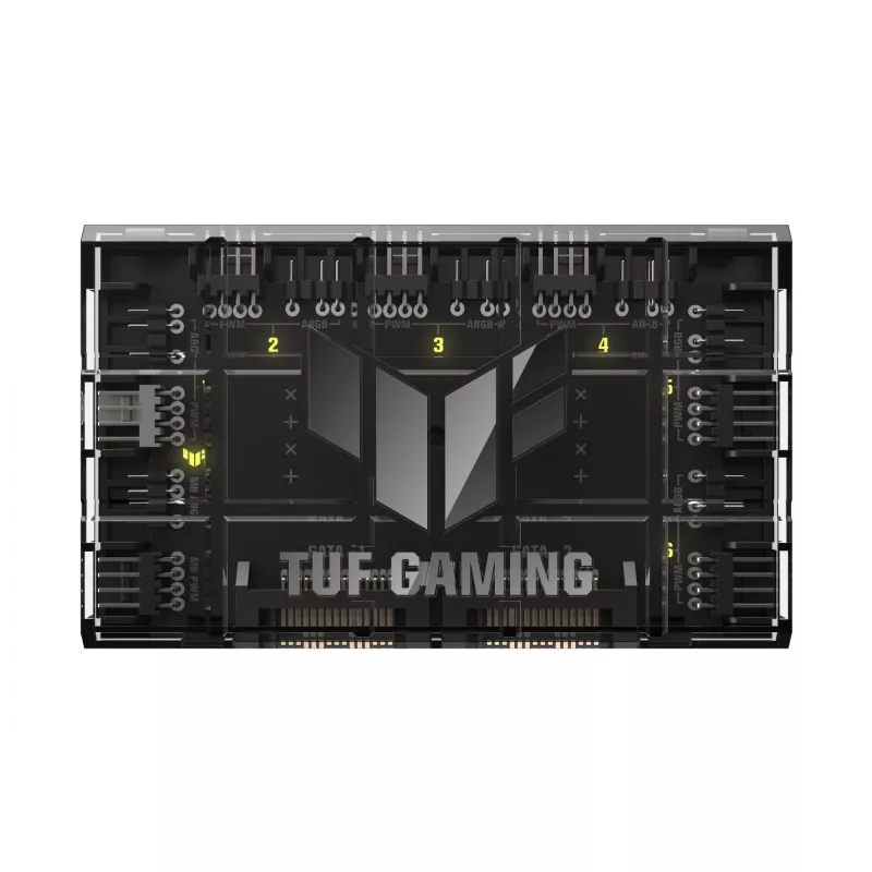 Controller ventole ASUS TUF Gaming ARGB PWM Fan Hub 4 pin nero