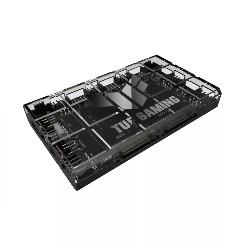 Controller ventole ASUS TUF Gaming ARGB PWM Fan Hub 4 pin nero