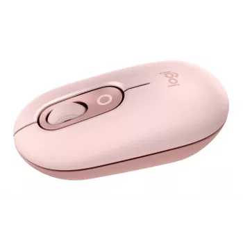 LOGITECH Pop Mouse - Emoji personalizzabili - Wireless - rosa