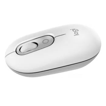 LOGITECH Pop Mouse - Emoji personalizzabili - Wireless - bianco off