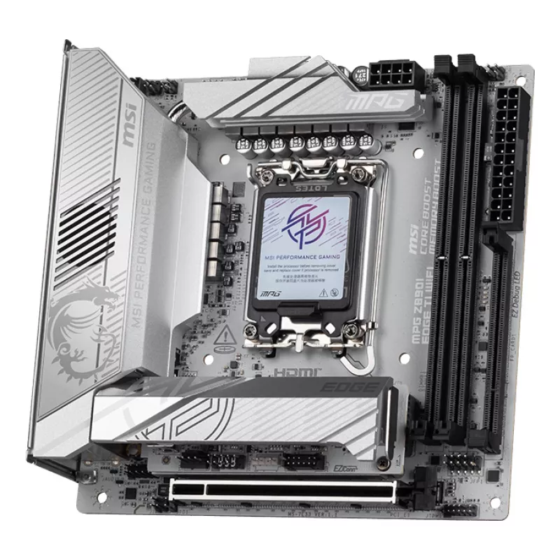 Scheda madre MSI MPG Z890I EDGE TI WIFI Intel Z890 LGA 1851 (Socket V1) Mini-ITX