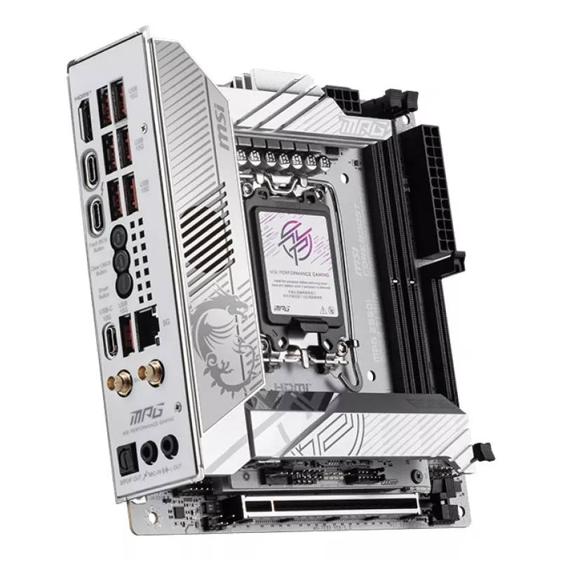 Scheda madre MSI MPG Z890I EDGE TI WIFI Intel Z890 LGA 1851 (Socket V1) Mini-ITX