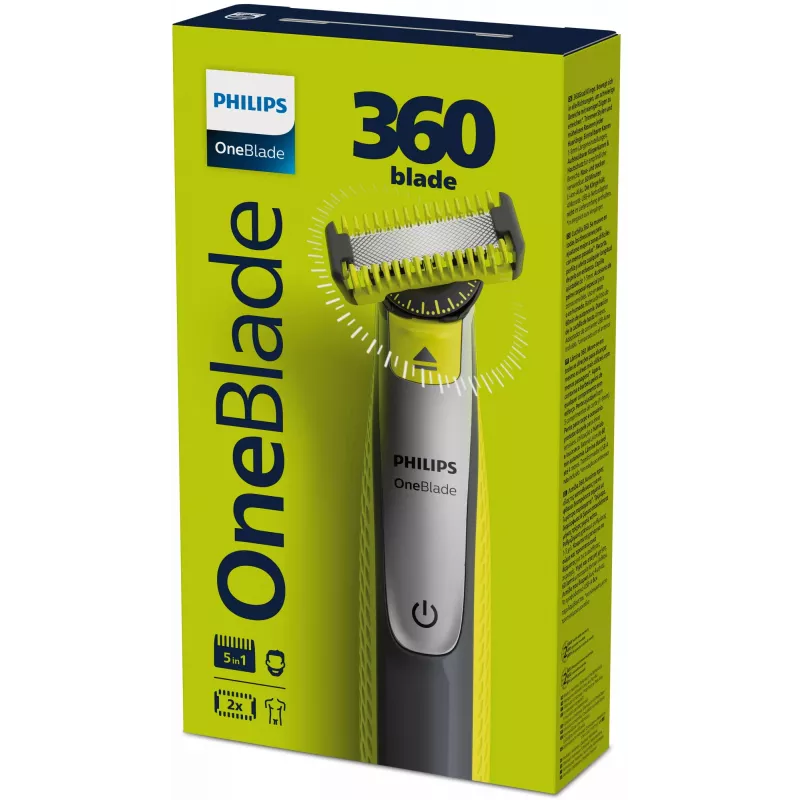 Rasoio Philips QP2834/23 design 2-in-1 per radere e rifinire