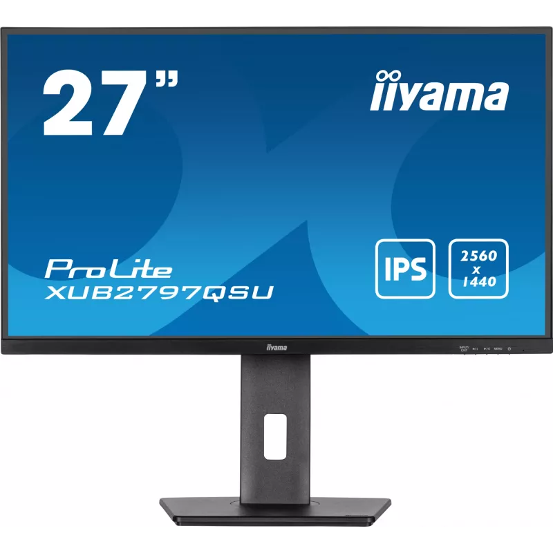 Monitor per computer iiyama ProLite XUB2797QSU-B2 68,6 cm (27 pollici) 2560 x 1440 pixel Quad HD LED nero