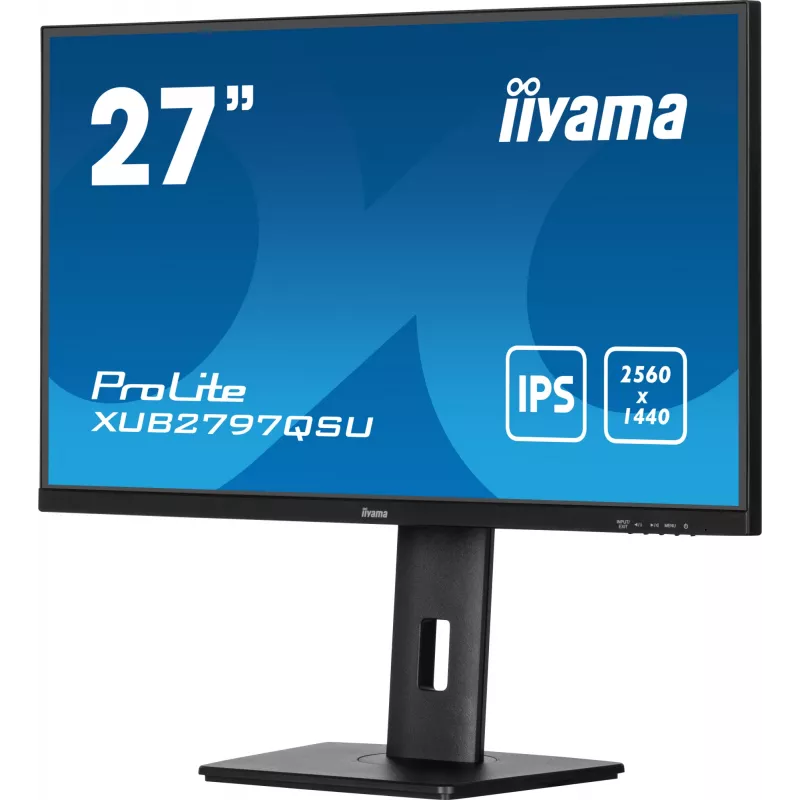 Monitor per computer iiyama ProLite XUB2797QSU-B2 68,6 cm (27 pollici) 2560 x 1440 pixel Quad HD LED nero
