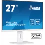 iiyama ProLite XUB2797QSN-W2 monitor QHD IPS da 27 pollici, docking USB-C, bianco