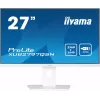 iiyama ProLite XUB2797QSN-W2 monitor QHD IPS da 27 pollici, docking USB-C, bianco