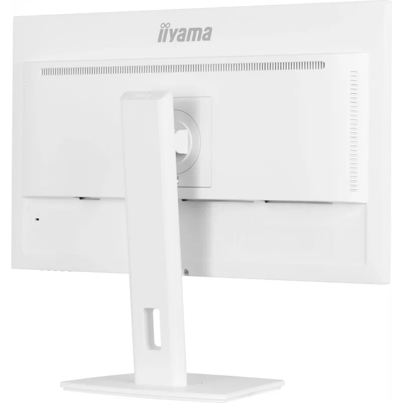 iiyama ProLite XUB2797QSN-W2 monitor QHD IPS da 27 pollici, docking USB-C, bianco