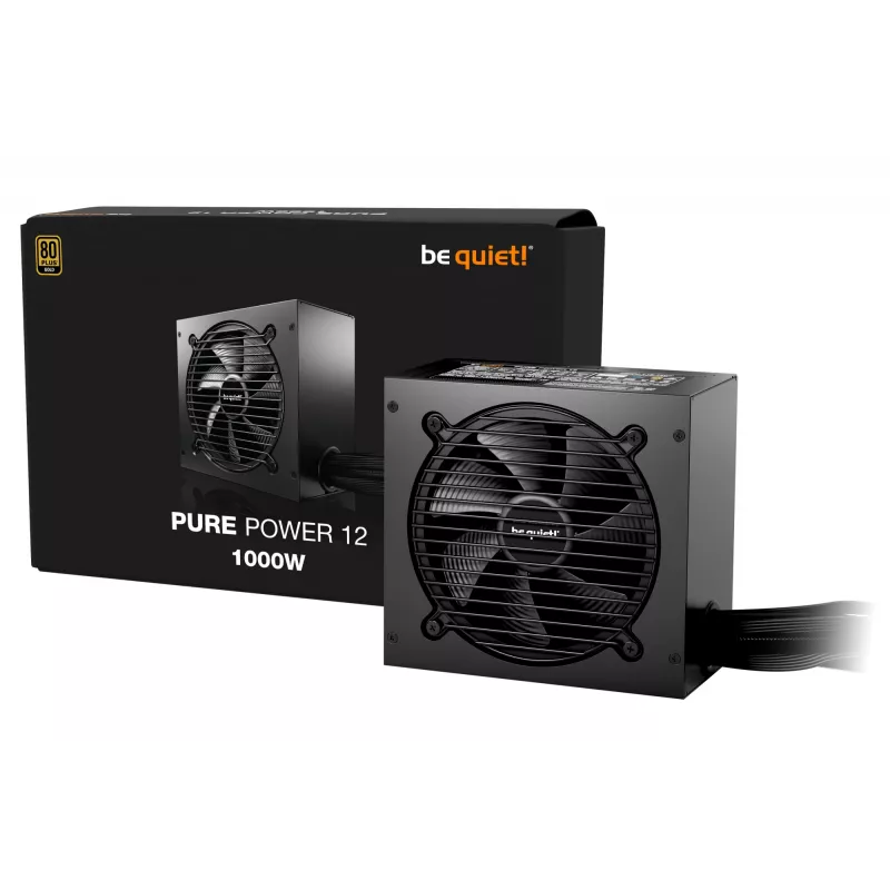 Alimentatore be quiet! PURE POWER 12 1000W 20+4 poli ATX ATX nero