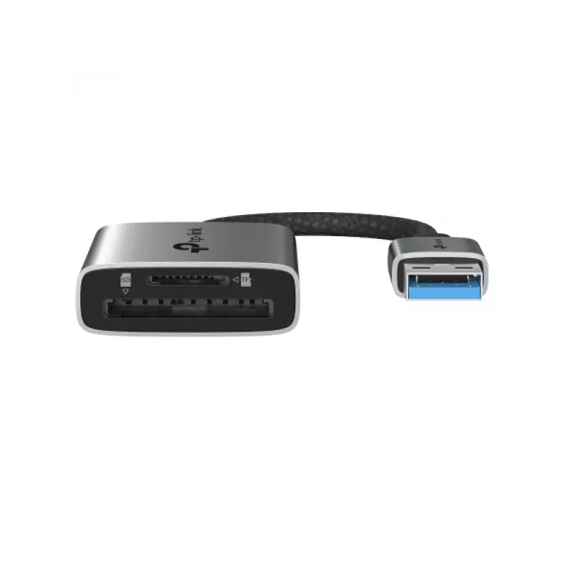 Lettore di schede TP-LINK UA430 USB 3.2 Gen 1 Type-C — MicroSD / SD, grigio