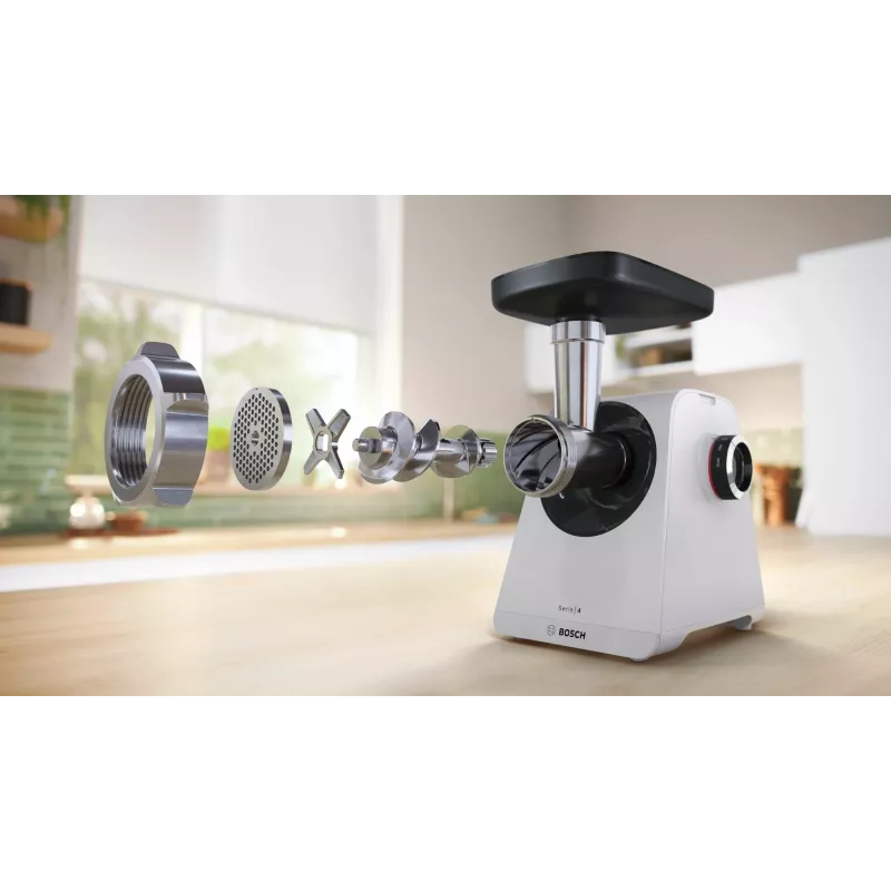 Bosch Serie 4 MultiPower MFWS420W tritacarne, bianco