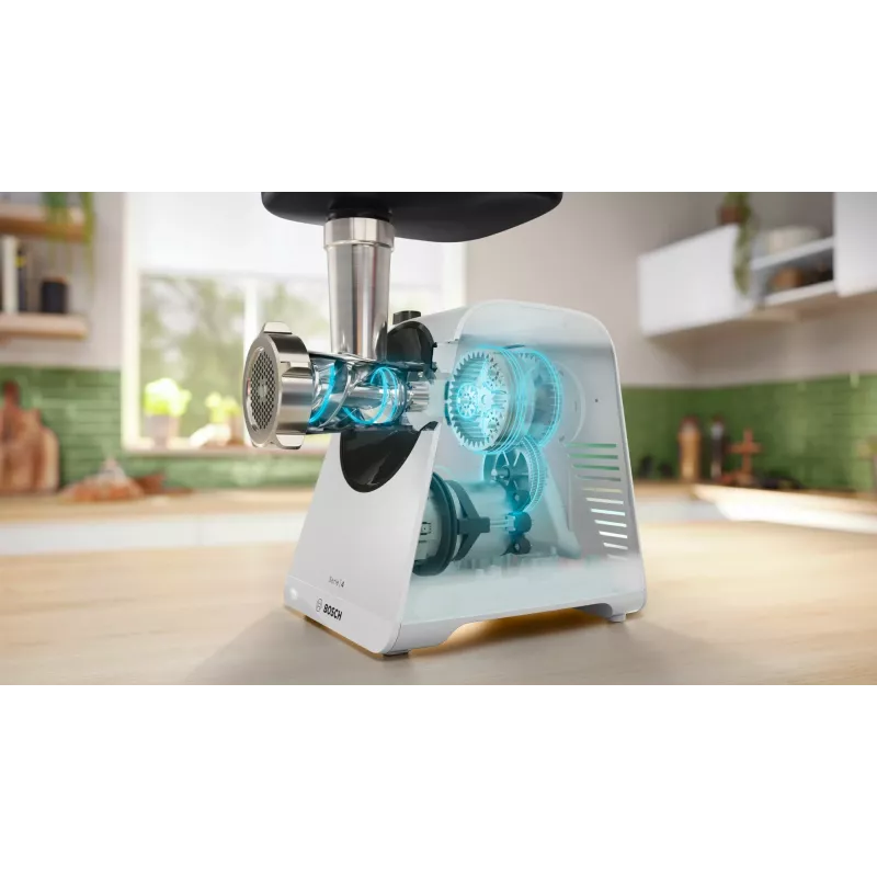 Bosch Serie 4 MultiPower MFWS420W tritacarne, bianco