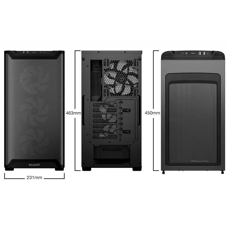be quiet Pure Base 501 LX nero Midi-Tower