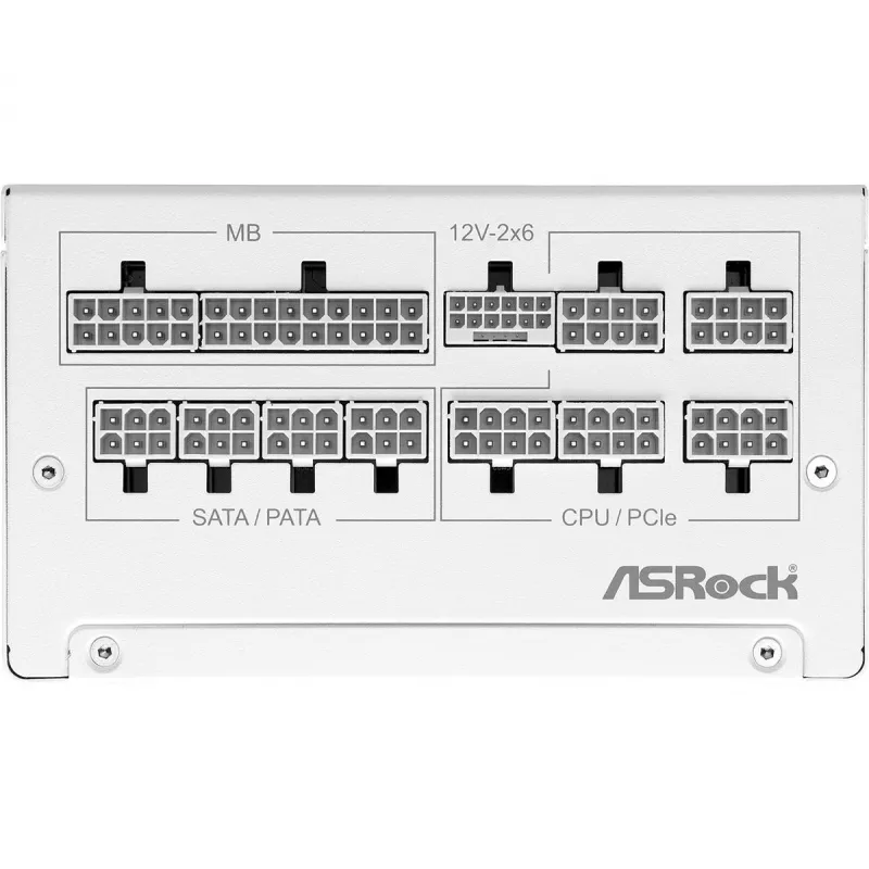 ASROCK alimentatore Steel Legend Sl-1000gw 1000w 80+ Gold White ATX