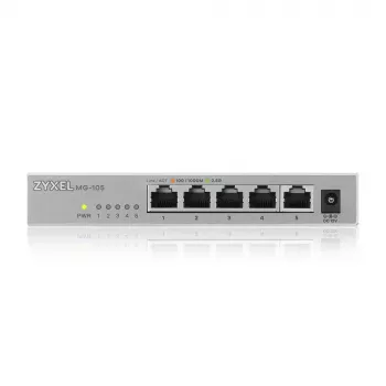 Zyxel XMG-105 unmanaged 2.5G Ethernet (100/1000/2500) grigio