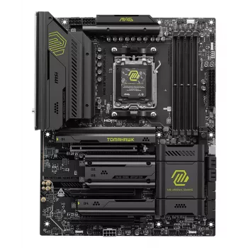 Scheda madre MSI MAG X870E TOMAHAWK WIFI — AMD X870E, Socket AM5, ATX, 4x DDR5 DIMM, 4x M.2, Wi‑Fi, 5Gb Ethernet
