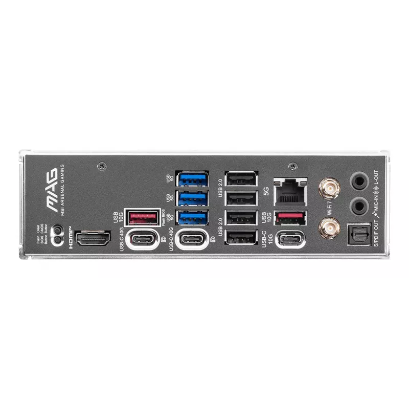 Scheda madre MSI MAG X870E TOMAHAWK WIFI — AMD X870E, Socket AM5, ATX, 4x DDR5 DIMM, 4x M.2, Wi‑Fi, 5Gb Ethernet