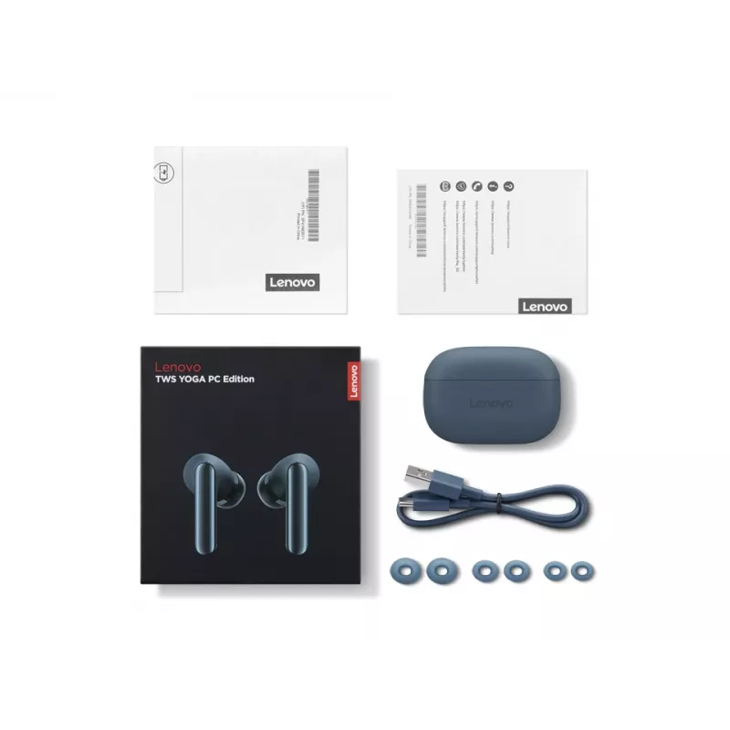 Auricolari Lenovo TWS Yoga PC Edition True Wireless Stereo (TWS) in-ear chiamate/musica Bluetooth teal