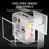 Case PC CORSAIR - 5000T LX RGB Midi-Tower (tempered Glass) bianco