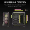 Case PC CORSAIR - Icue Link 5000t Lx RGB Mid-Tower High-Performance
