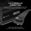 Alimentatore CORSAIR - serie RMe RM650e completamente modulare, silenzioso ATX 650W