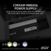 Alimentatore CORSAIR - serie RMe RM650e completamente modulare, silenzioso ATX 650W