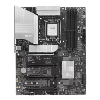 Scheda madre MSI PRO B860-P — Intel B860, LGA 1851, ATX, DDR5, 4 DIMM, 3×M.2, 5Gb LAN, HDMI 2.1