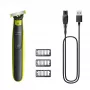 Rasoio a lamina Philips Norelco OneBlade 360 QP2724/23 — 1 lama, trimmer, Wet & Dry, ricaricabile NiMH