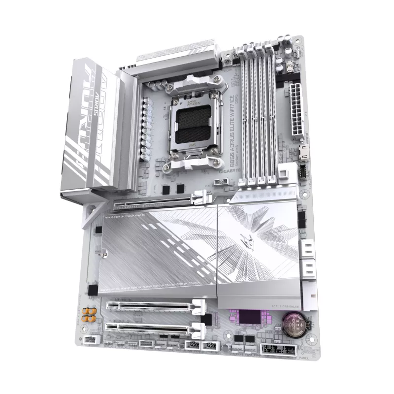Scheda madre GIGABYTE B850 AORUS ELITE WIFI7 ICE, B850, AM5, ATX