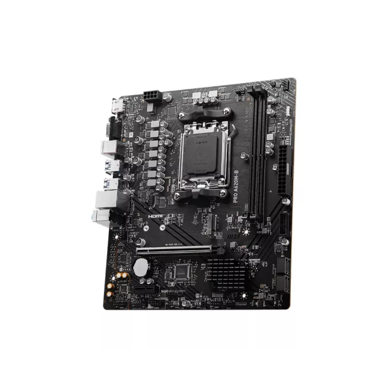 Scheda madre MSI PRO A620M-B, AMD A620, socket AM5, Micro ATX