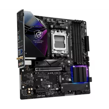 Scheda madre ASRock B850M Riptide WiFi AM5 AMD B850 4 X DDR5 1 X HDMI 2.1 Tmds/frl 8g 1 X DisplayPort 1.4 With DSC mATX
