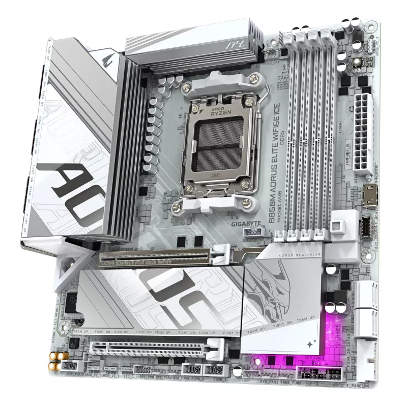 Scheda madre GIGABYTE B850M AORUS ELITE WIFI6E, AMD B850, socket AM5, Micro ATX