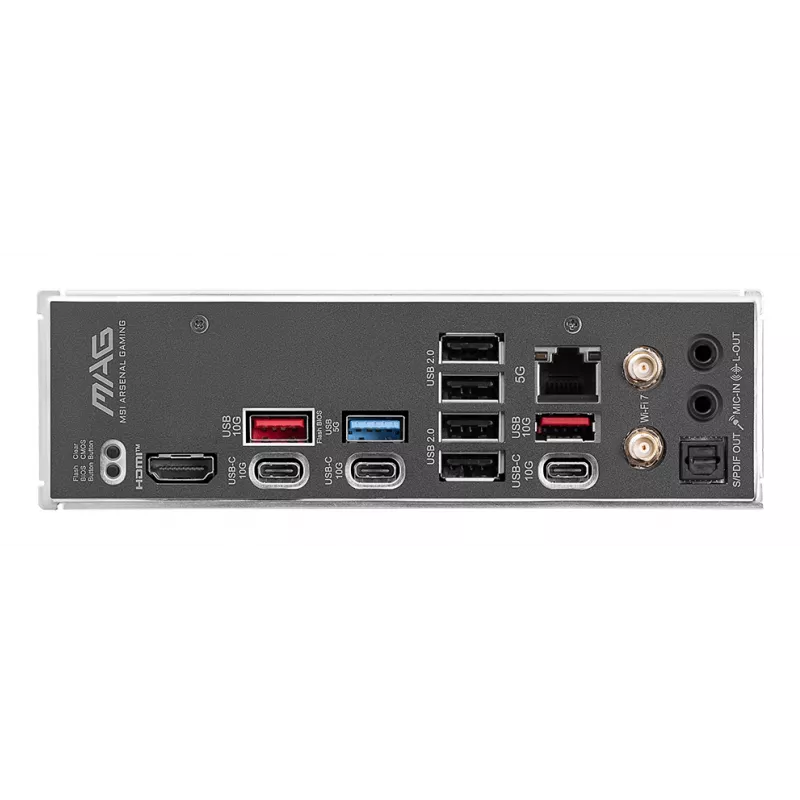 Scheda madre MSI MAG B850 TOMAHAWK MAX WIFI — AMD B850, socket AM5, ATX, DDR5, 4×M.2, Wi-Fi 7, LAN 5Gb, audio 7.1