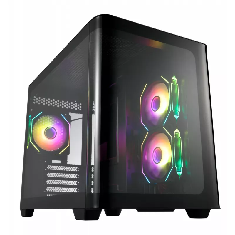 FSP S380-BA case Mini Tower mITX, mATX nero ARGB