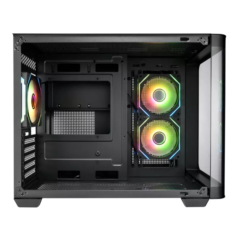 FSP S380-BA case Mini Tower mITX, mATX nero ARGB