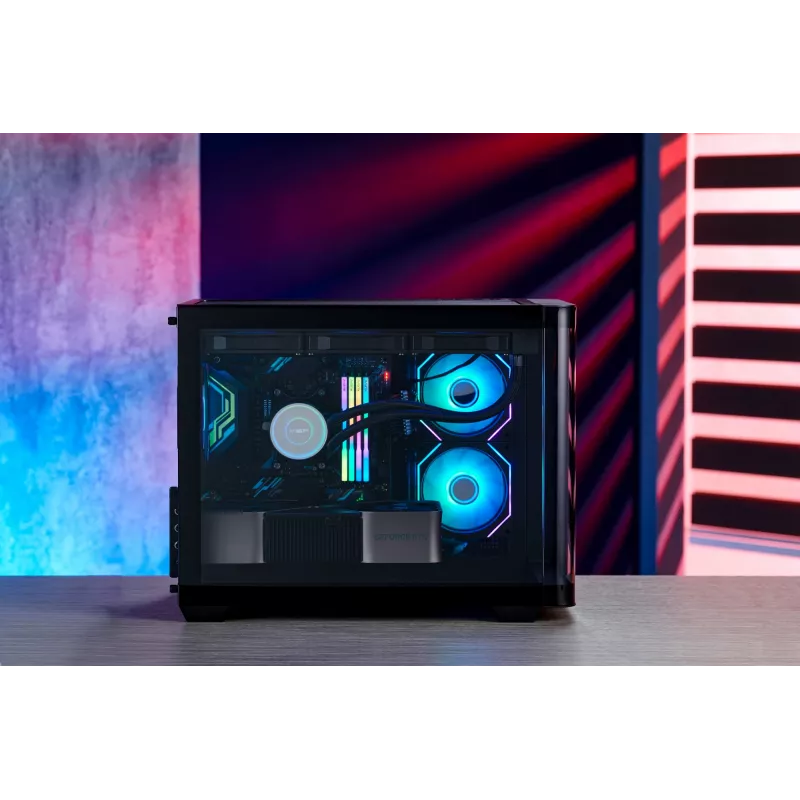 FSP S380-BA case Mini Tower mITX, mATX nero ARGB