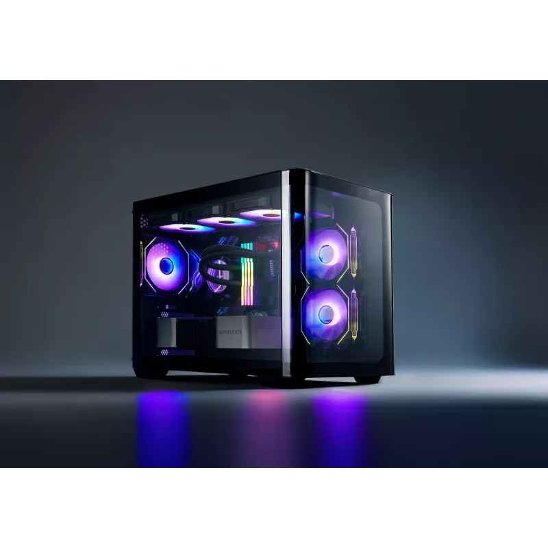 FSP S380-BA case Mini Tower mITX, mATX nero ARGB