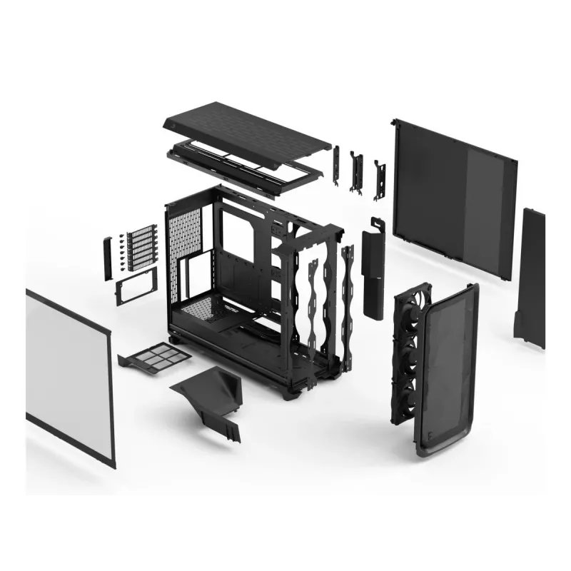 FRACTAL DESIGN Meshify 3 Xl nero Tg Light Tint