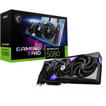 MSI GAMING GEFORCE RTX 5080 16G TRIO OC scheda grafica NVIDIA 16 GB GDDR7