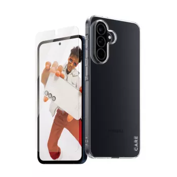 PanzerGlass CARE by Fashion bundle 2-in-1 Samsung Galaxy A56 5G antigraffio e antiurto