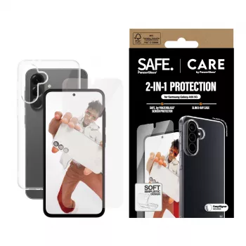 PanzerGlass CARE by Fashion bundle 2-in-1 Samsung Galaxy A56 5G antigraffio e antiurto