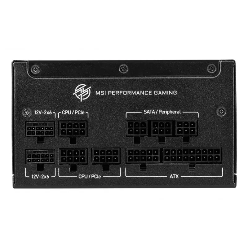 MSI MPG A850GS PCIE5 alimentatore 850 W 24-Pin ATX ATX nero